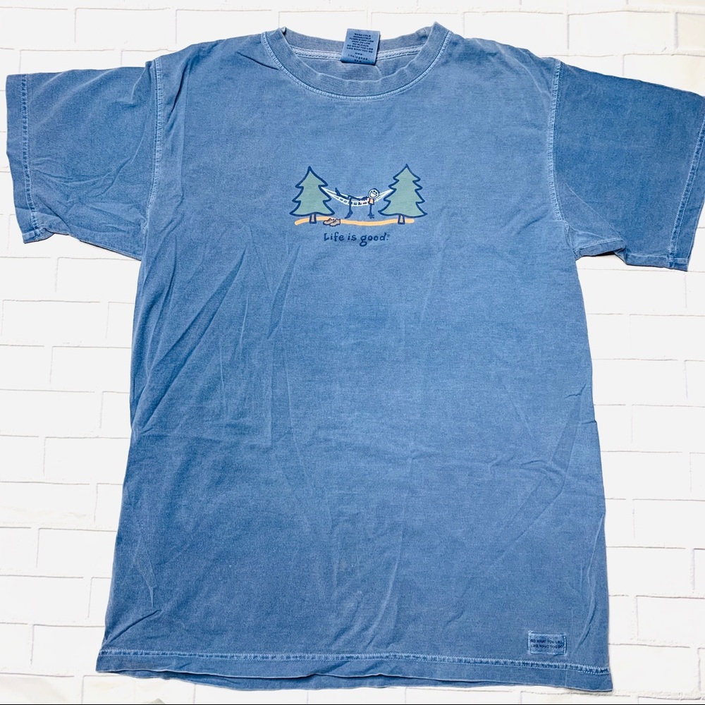 Life is Good Navy T-Shirt